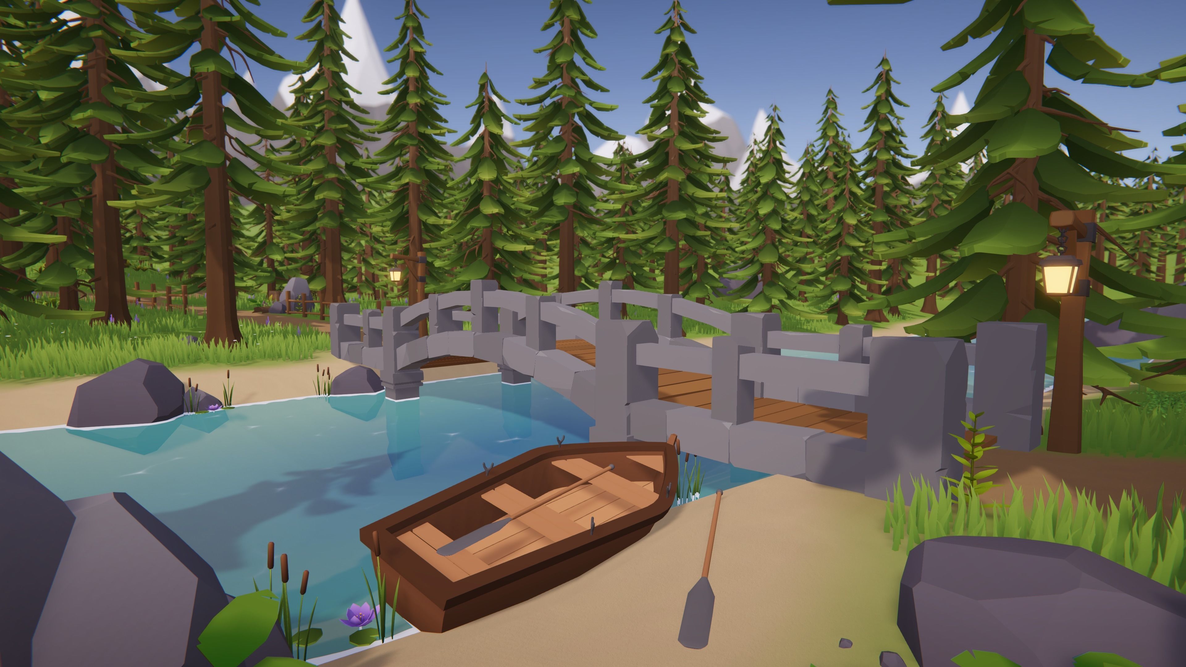 Low Poly Fantasy Medieval Bundle Low-poly 3D model_4