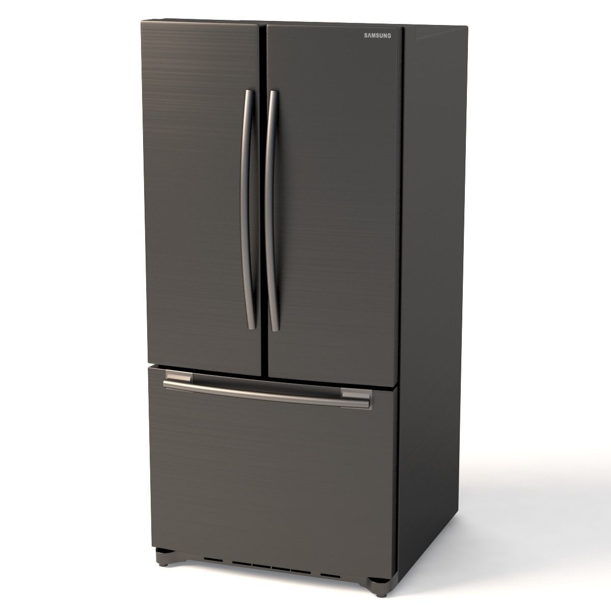 Samsung RF20HFENBSG US 20 Cu Ft French Door Refrigerator 3D model_2