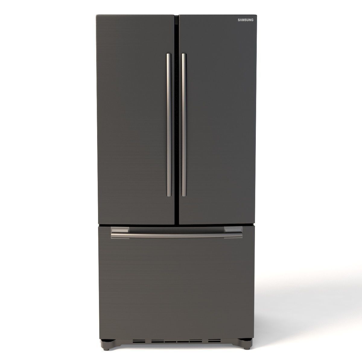 Samsung RF20HFENBSG US 20 Cu Ft French Door Refrigerator 3D model_3