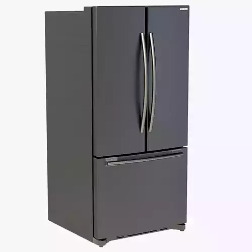 Samsung RF20HFENBSG US 20 Cu Ft French Door Refrigerator