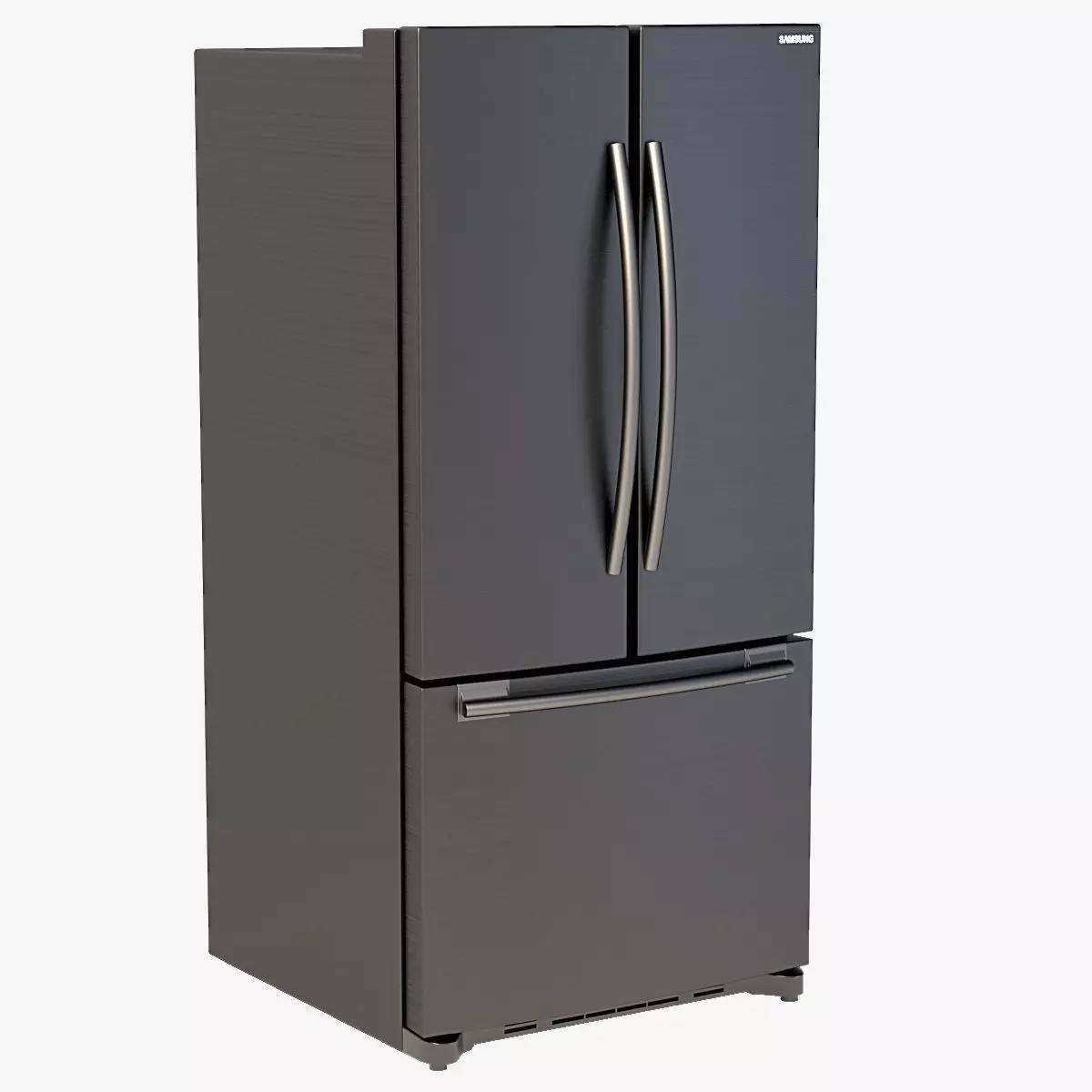 Samsung RF20HFENBSG US 20 Cu Ft French Door Refrigerator 3D model_0