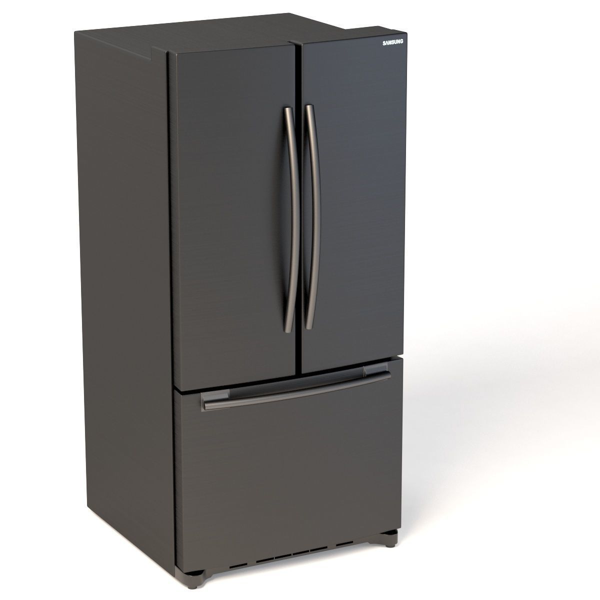 Samsung RF20HFENBSG US 20 Cu Ft French Door Refrigerator 3D model_6