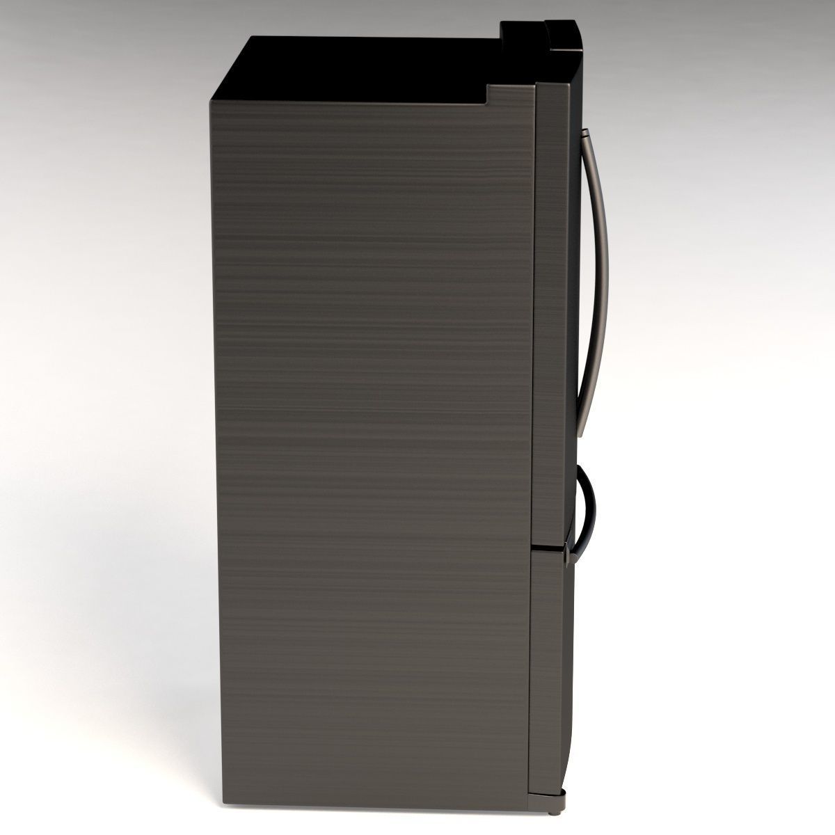 Samsung RF20HFENBSG US 20 Cu Ft French Door Refrigerator 3D model_5