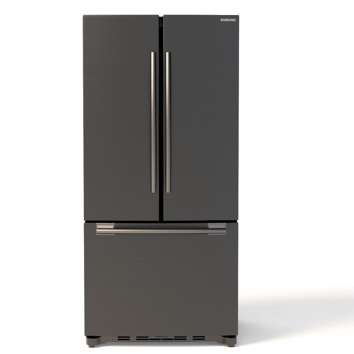Samsung RF20HFENBSG US 20 Cu Ft French Door Refrigerator 3D model_7