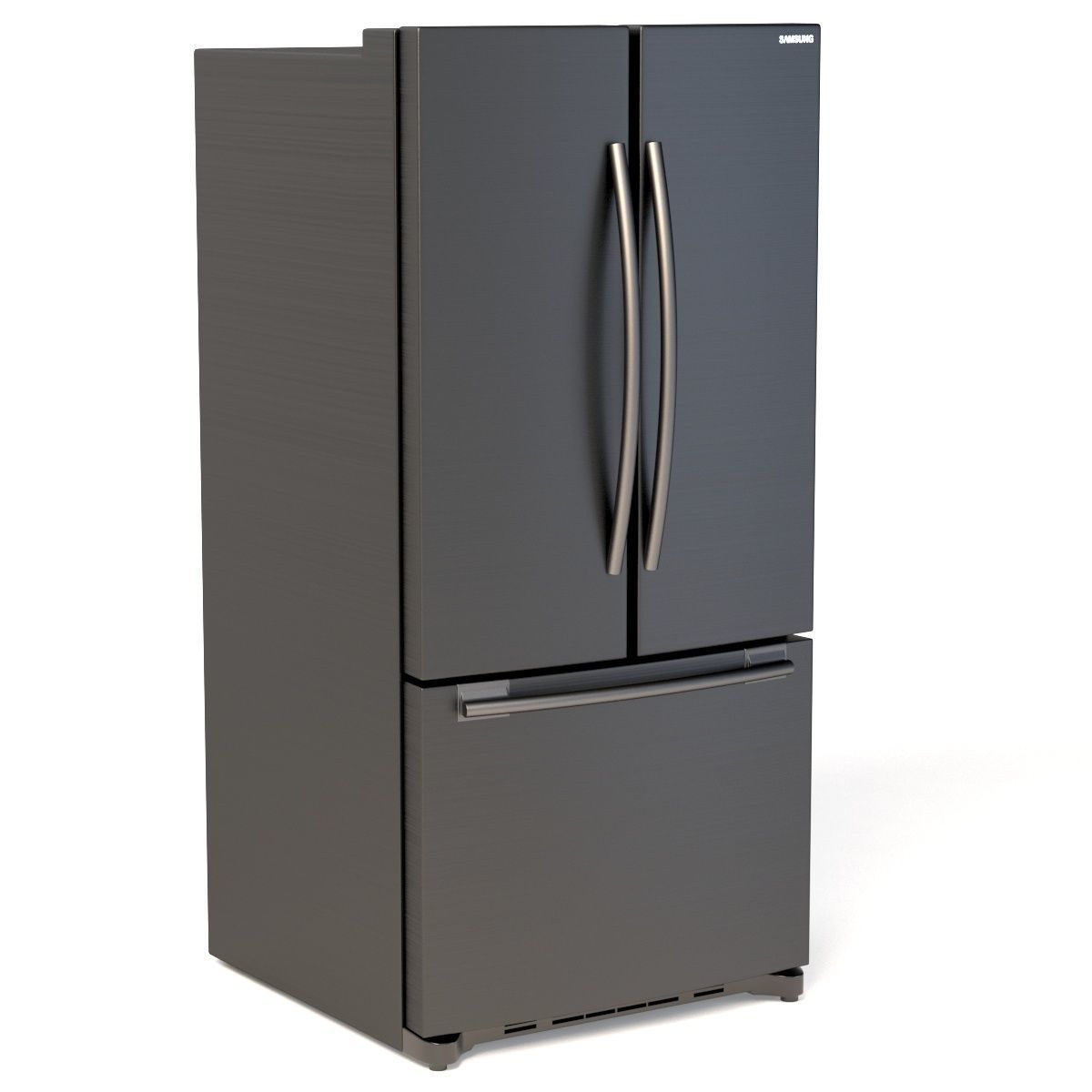 Samsung RF20HFENBSG US 20 Cu Ft French Door Refrigerator 3D model_1