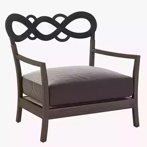 Renda Lounge Chair 3D model