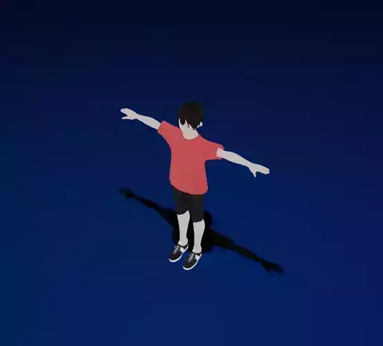 Anime Man Character - Basic Style 3