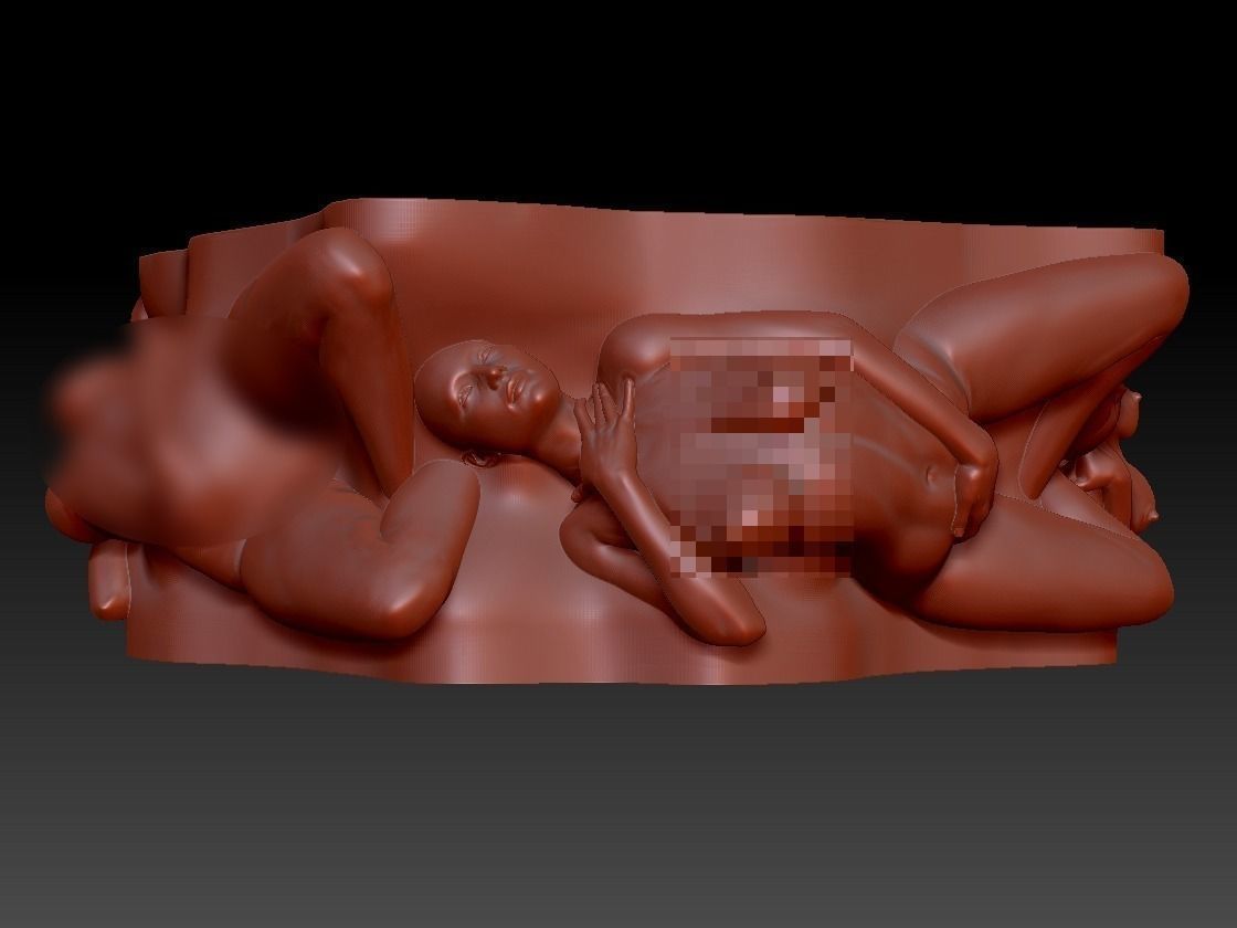 GIRL BODY VASE 3 3D print model_2