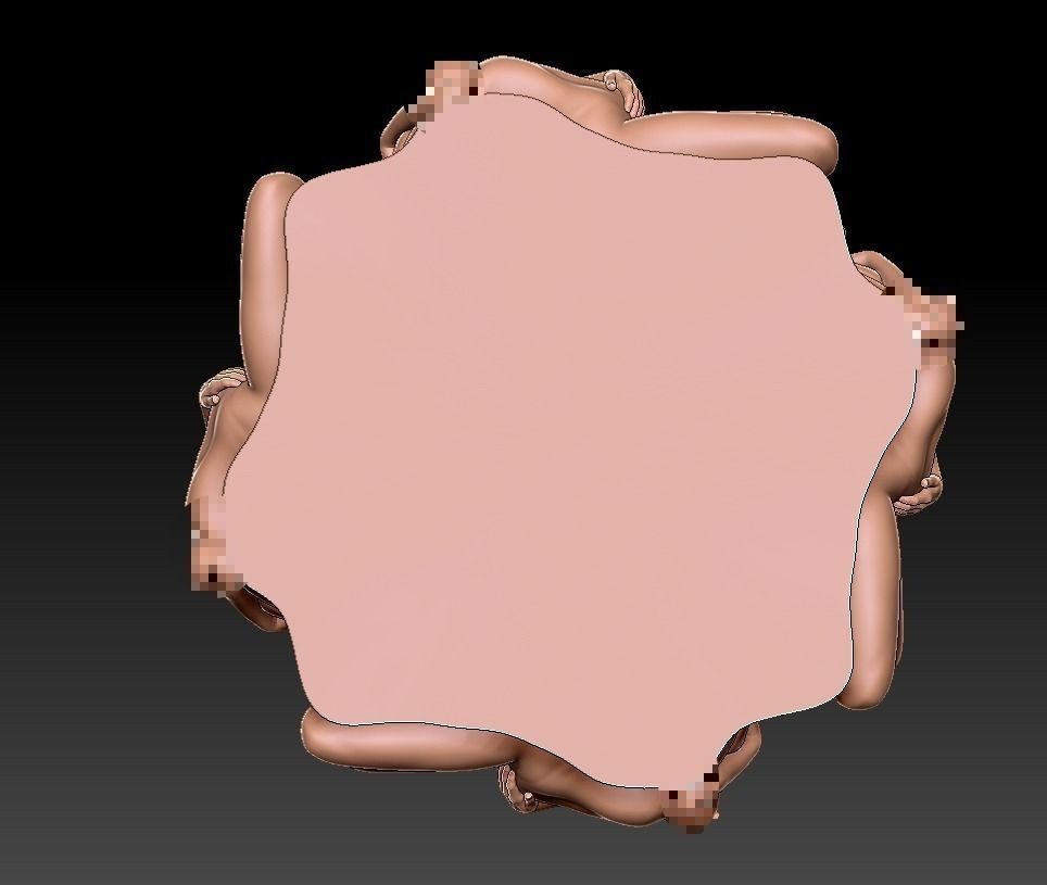 GIRL BODY VASE 3 3D print model_6