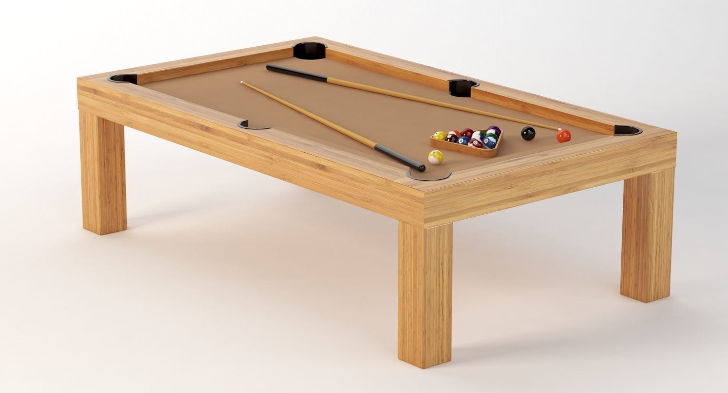 Precision Pool Dining Table 3D model_6