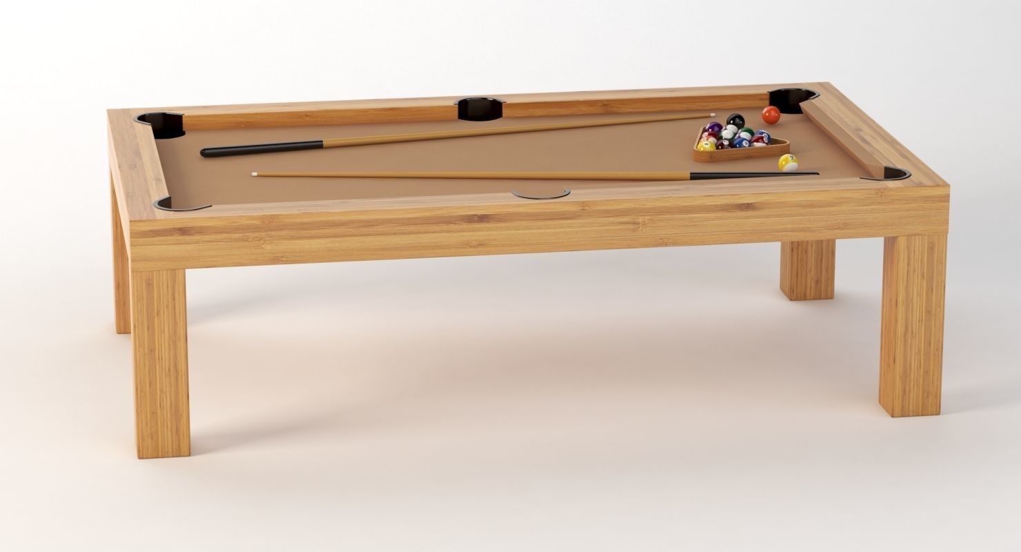Precision Pool Dining Table 3D model_7