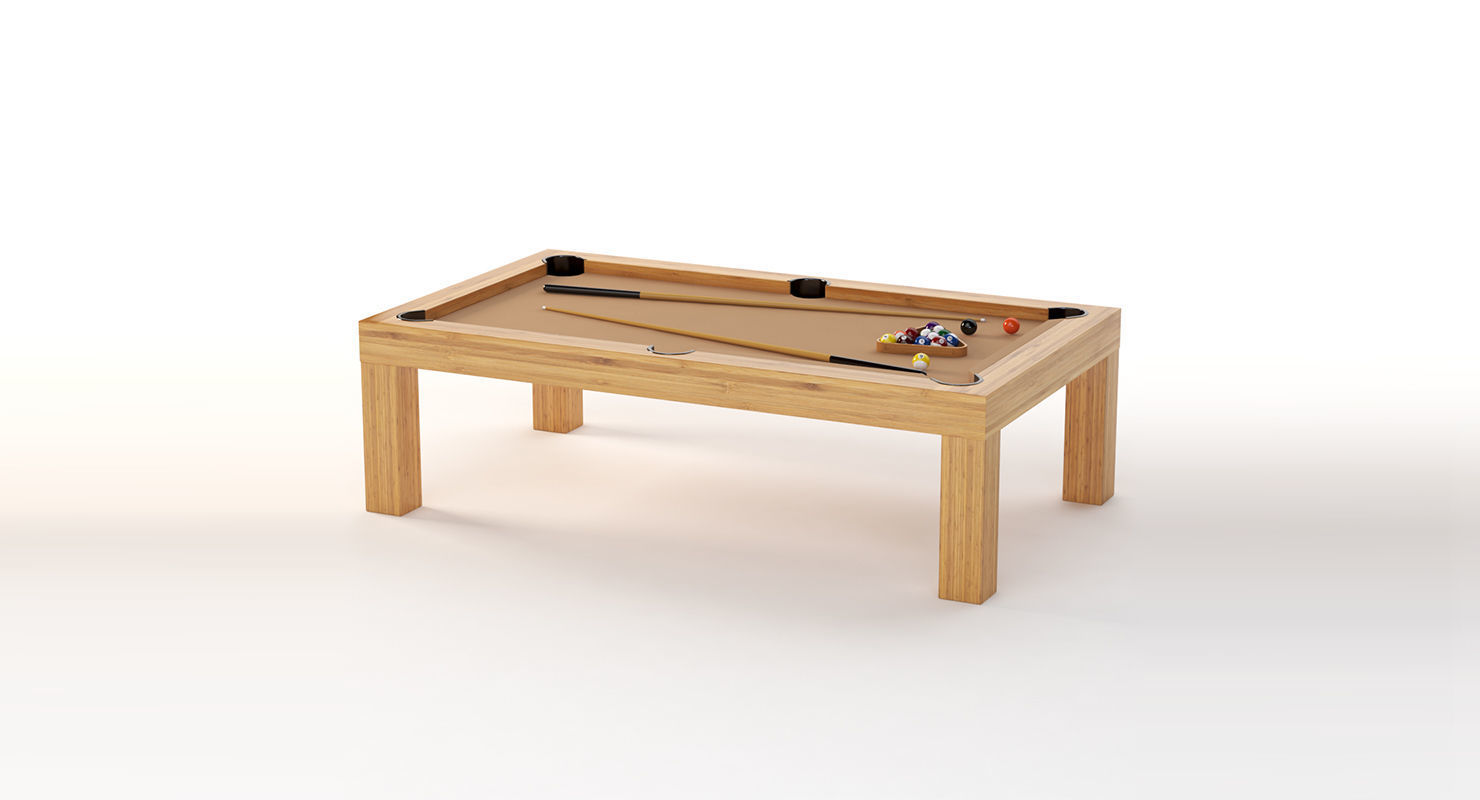 Precision Pool Dining Table 3D model_8