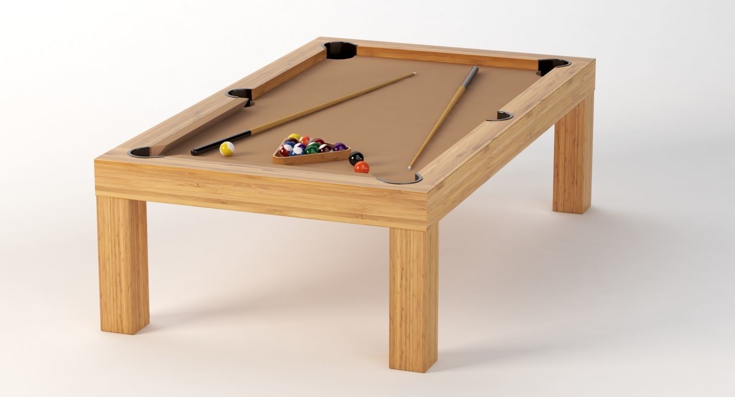 Precision Pool Dining Table 3D model_5