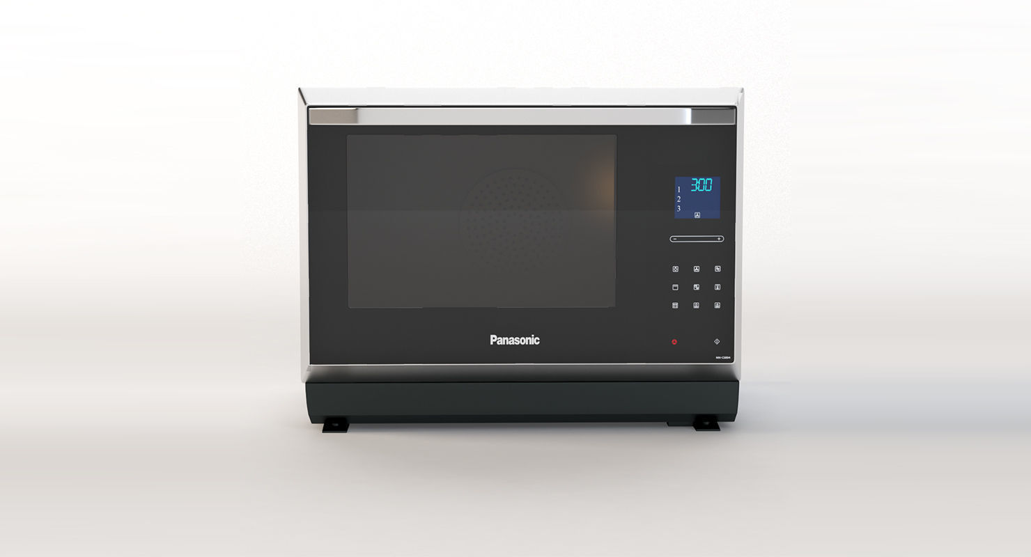 Panasonic Combination Microwave Oven 3D model_10
