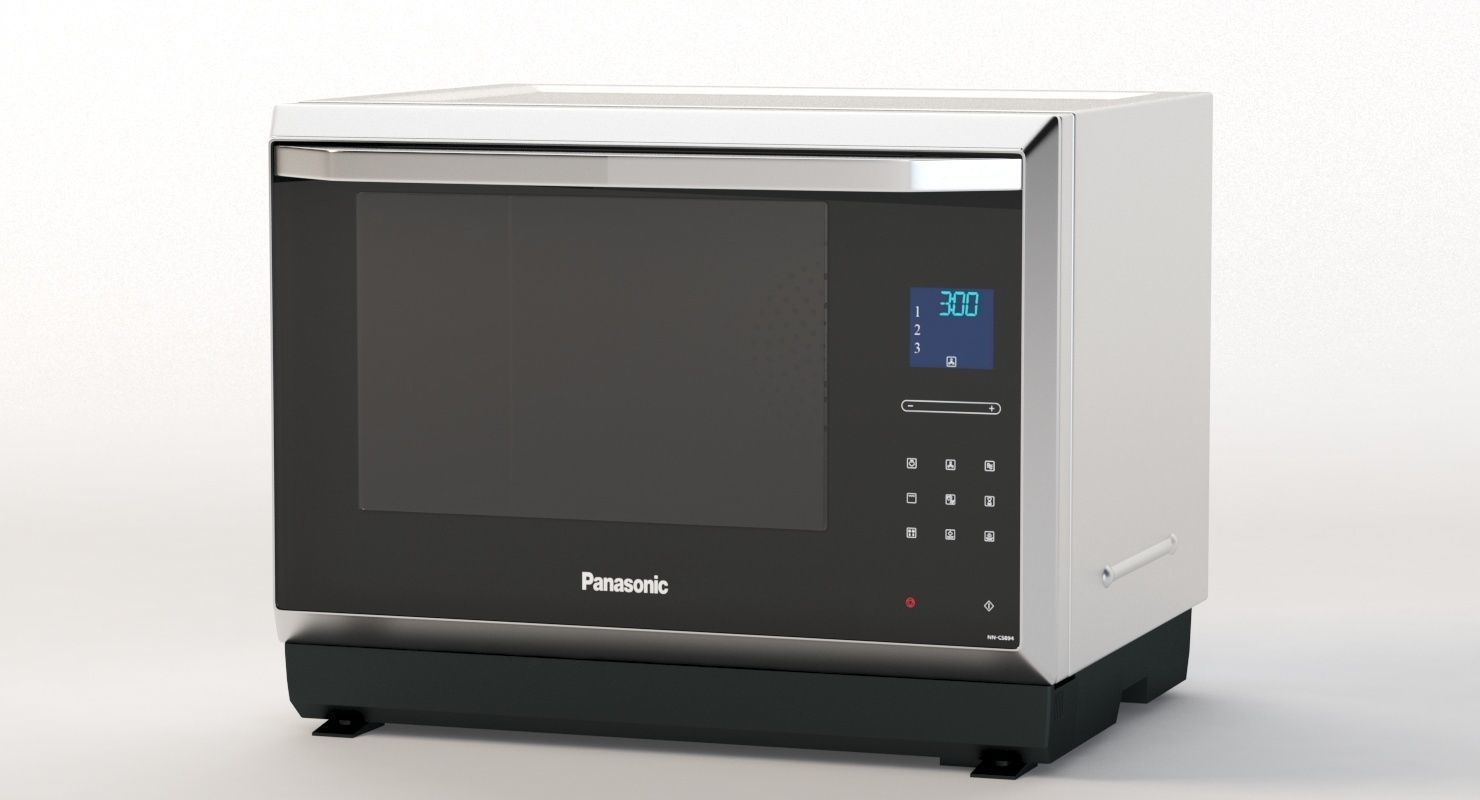 Panasonic Combination Microwave Oven 3D model_7