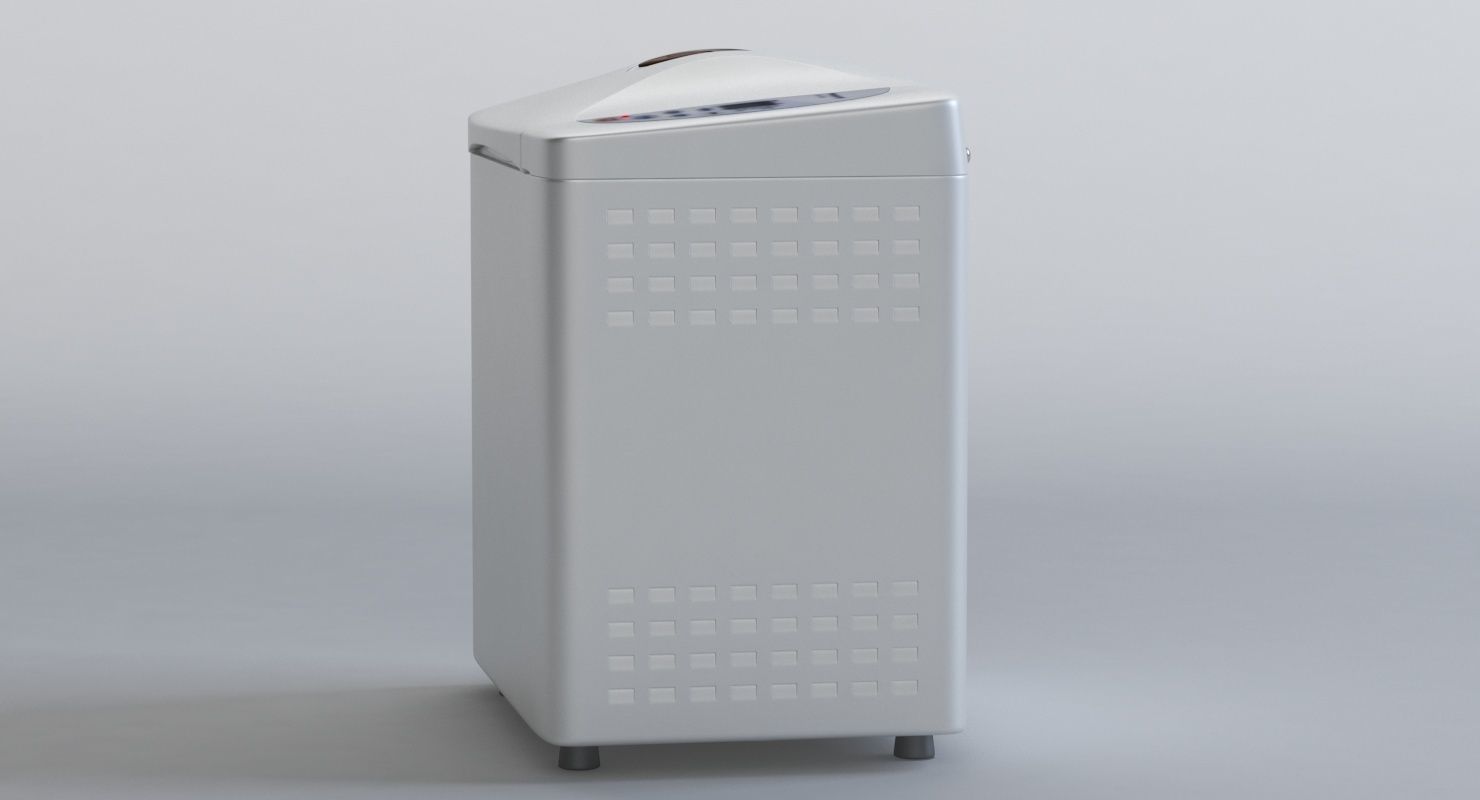 Panasonic Automatic Bread Maker With Yeast Dispenser Sd Yd250 3D model_6