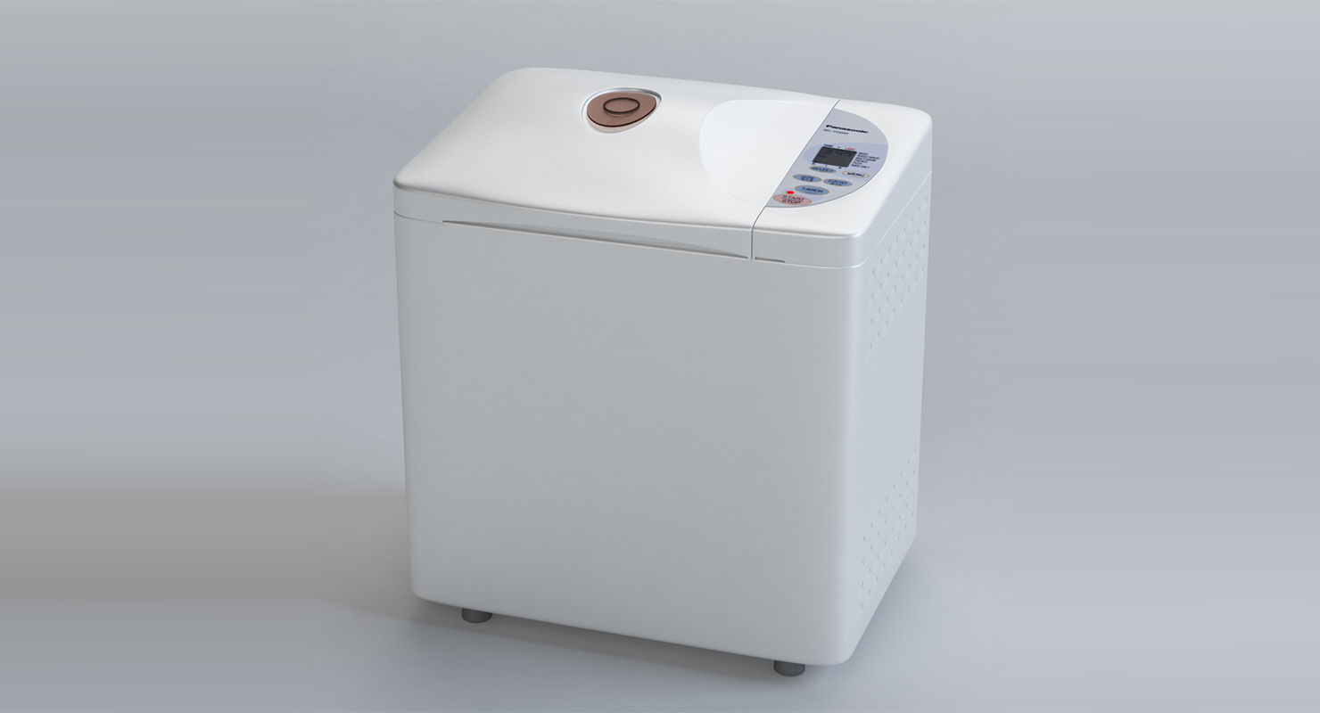 Panasonic Automatic Bread Maker With Yeast Dispenser Sd Yd250 3D model_10