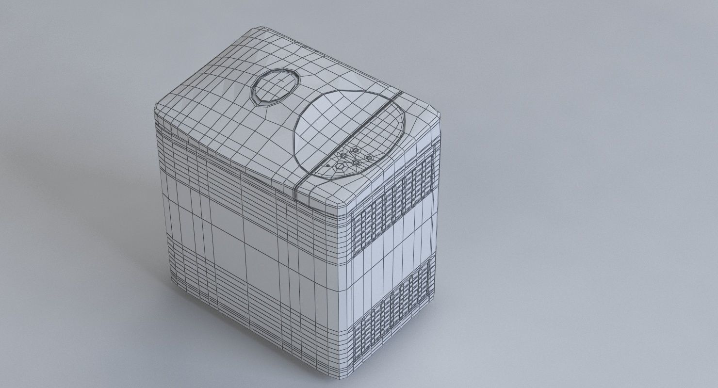 Panasonic Automatic Bread Maker With Yeast Dispenser Sd Yd250 3D model_9