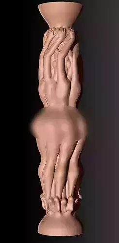 GIRL BODY VASE 4