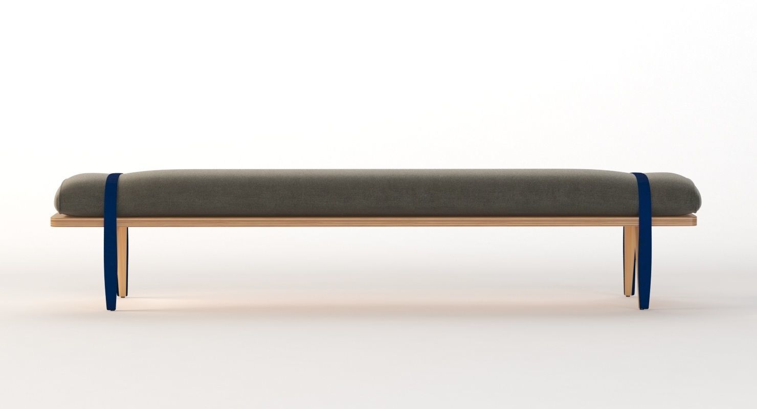 On The Road Bench ASH by Rs Barcelona 3D model_8