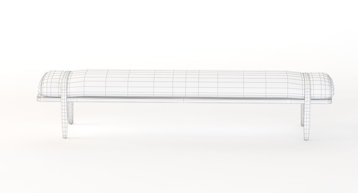 On The Road Bench ASH by Rs Barcelona 3D model_11