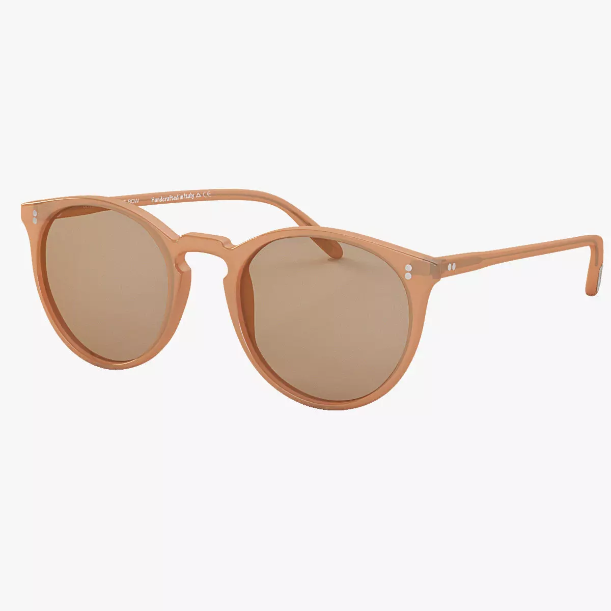Oliver Peoples The Row O Malley NYC Topaz Brown Glass 3D model