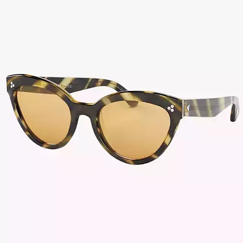 Oliver Peoples Roella Cocobolo Brown Polar Sunglass 3D model