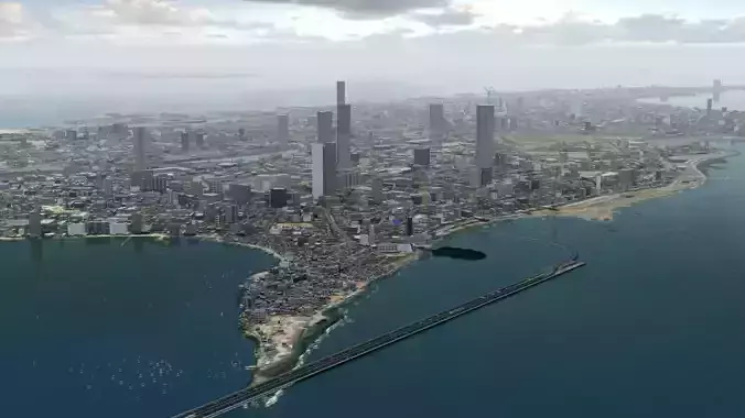 Mumbai India 3D model