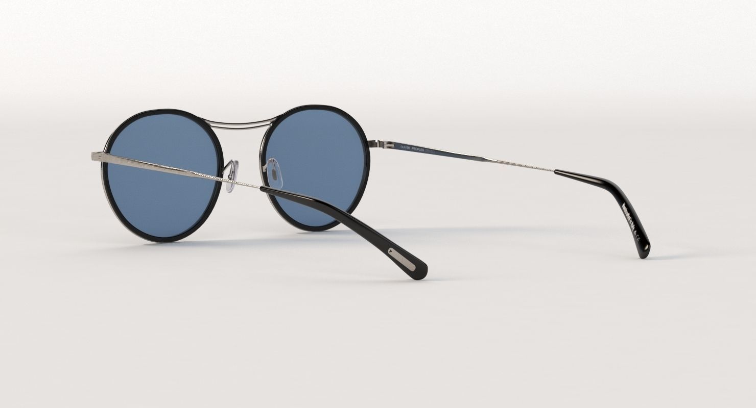 Oliver Peoples Mp 3 30th Sunglass 3D model_6