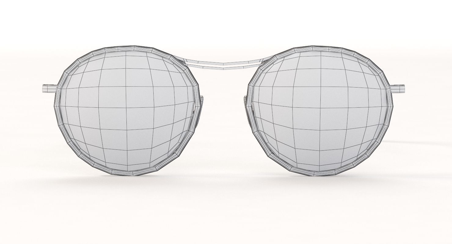Oliver Peoples Mp 3 30th Sunglass 3D model_9