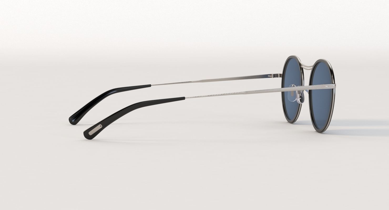 Oliver Peoples Mp 3 30th Sunglass 3D model_4