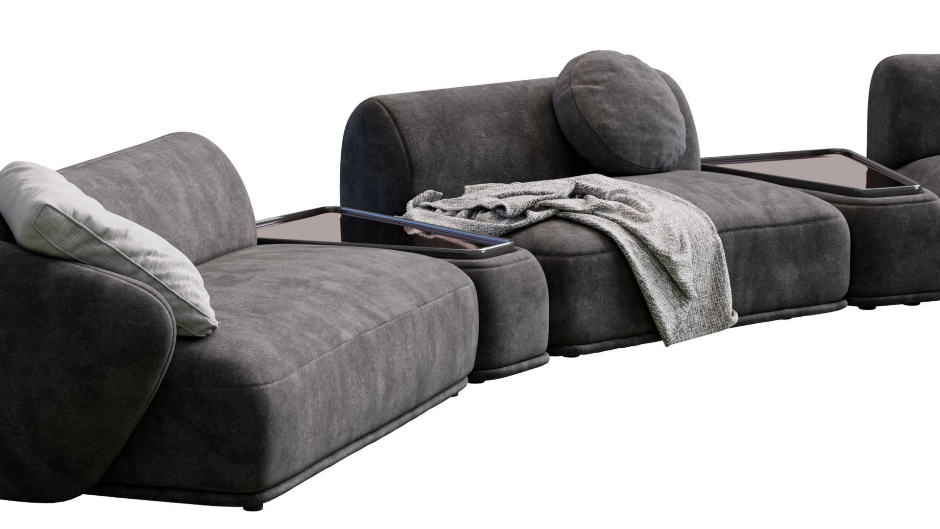 Sofa Rene By Meridiani 3D model_16