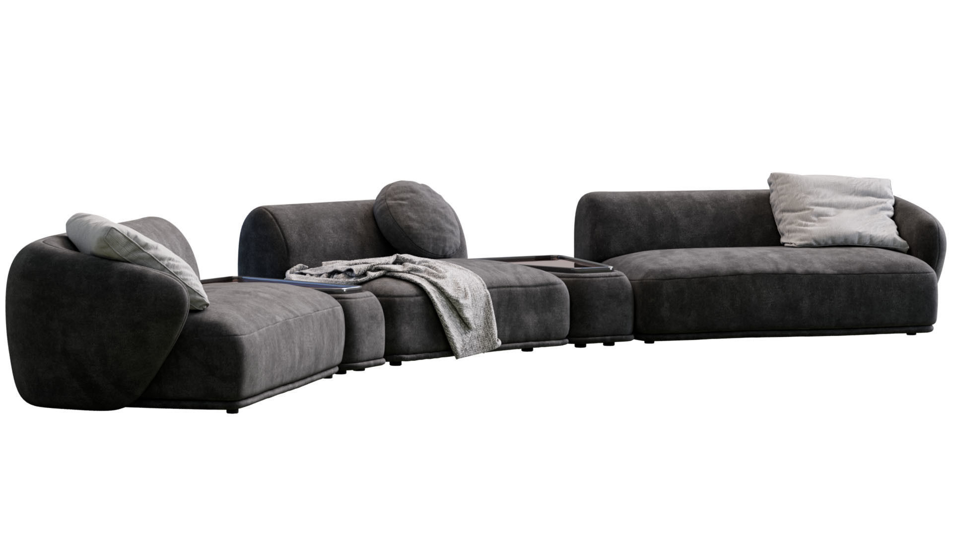 Sofa Rene By Meridiani 3D model_14