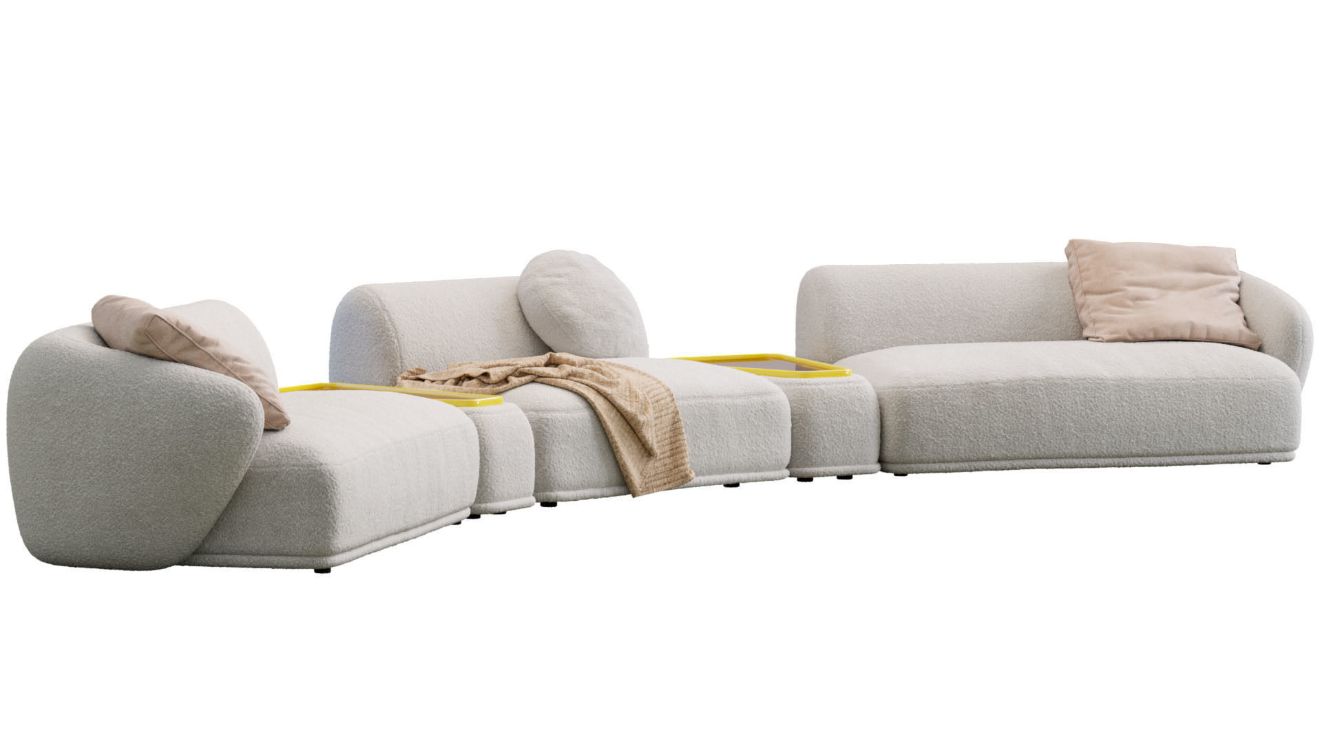 Sofa Rene By Meridiani 3D model_13