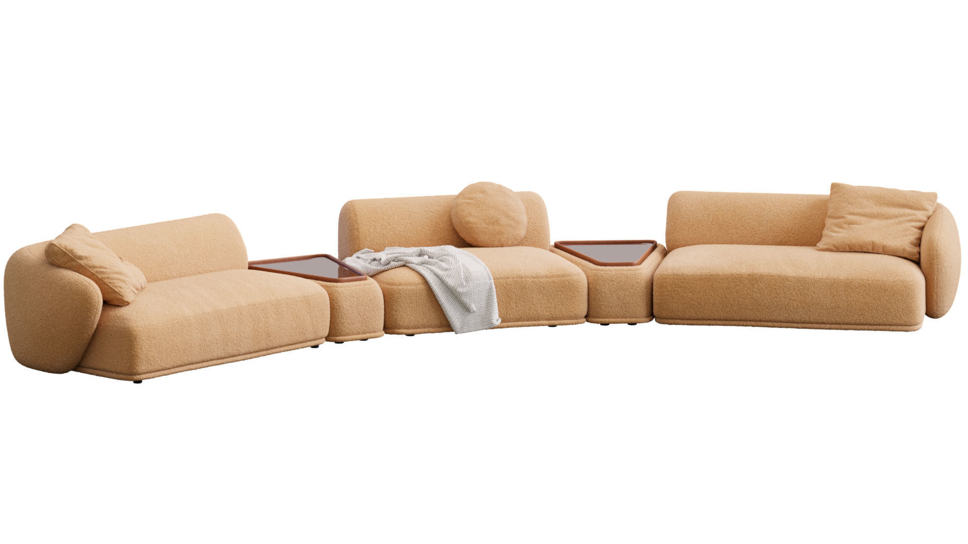 Sofa Rene By Meridiani 3D model_7