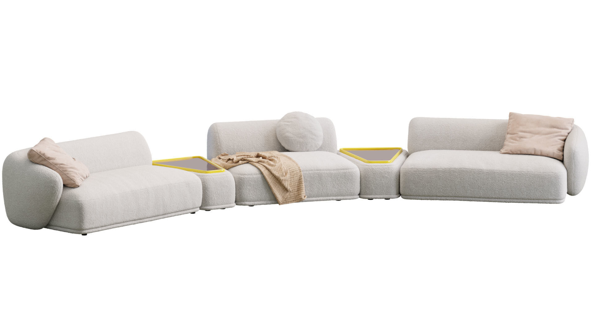 Sofa Rene By Meridiani 3D model_10