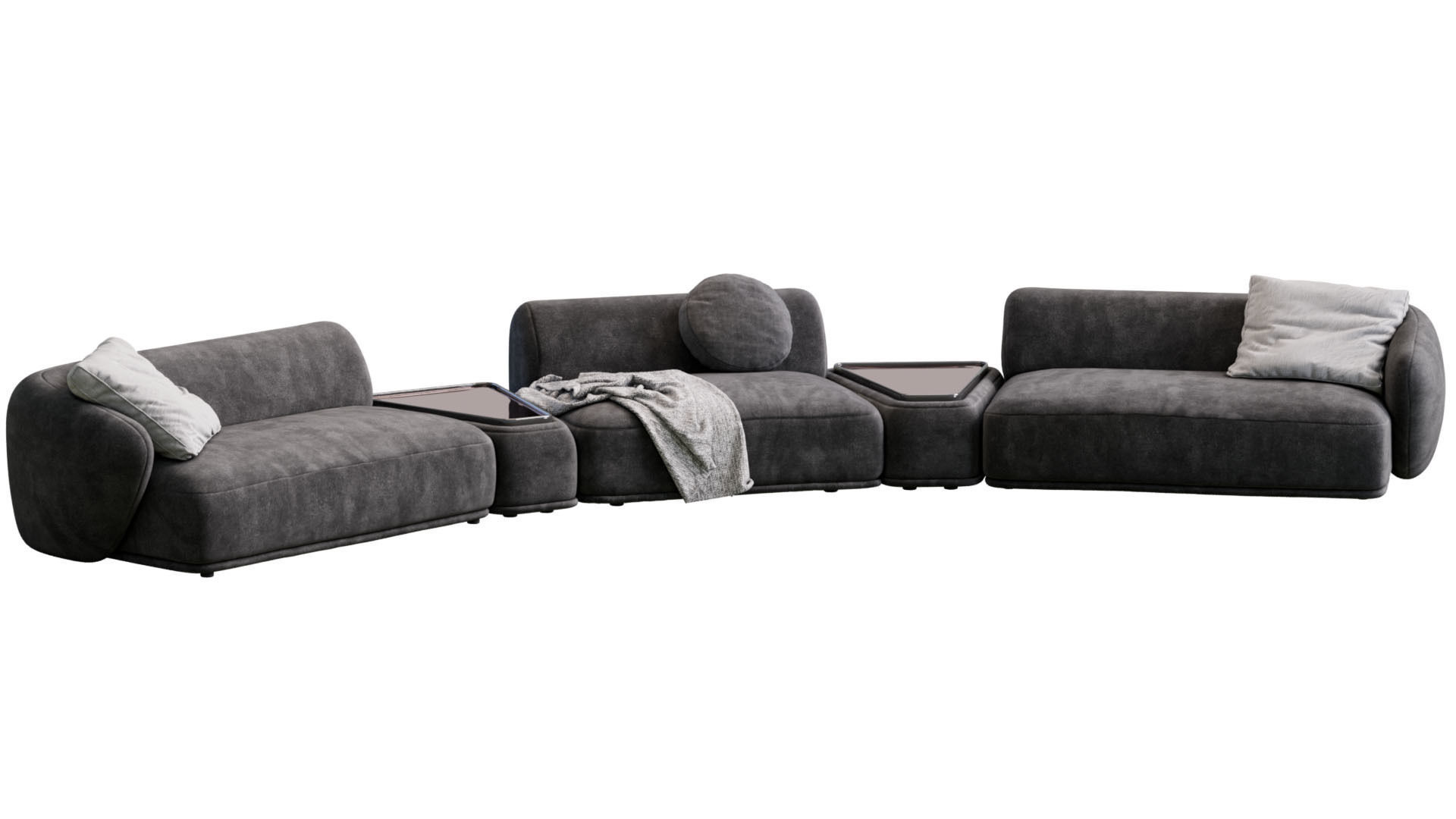Sofa Rene By Meridiani 3D model_12