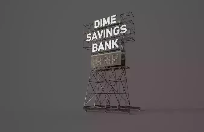 Billboard v2 3D model