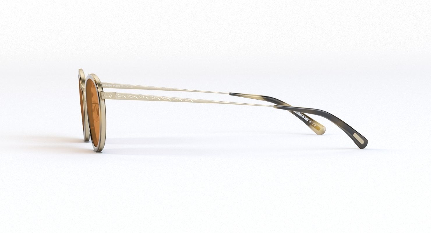 Oliver Peoples Mp 2 Sun Sunglass 3D model_7
