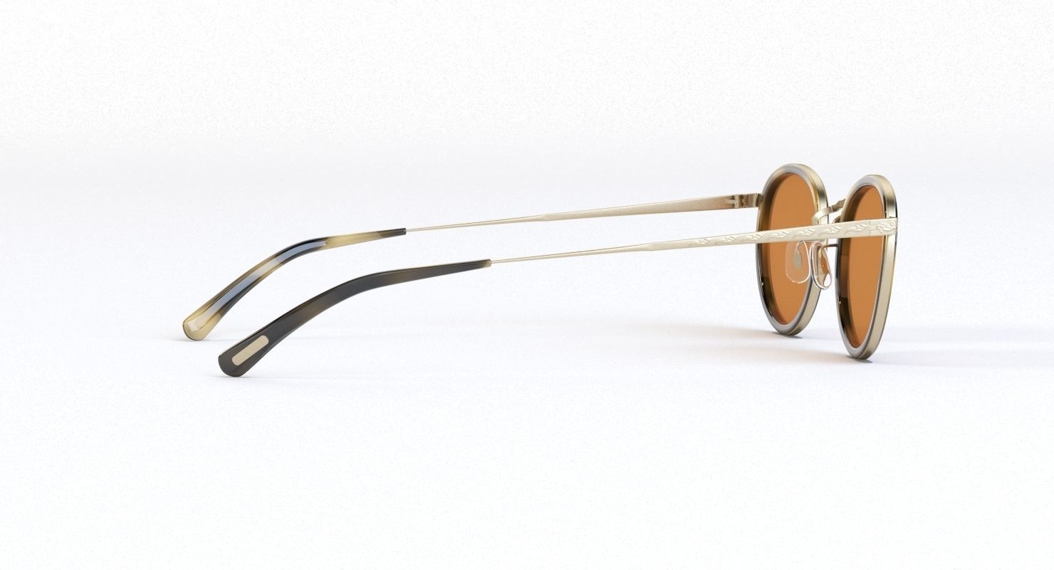 Oliver Peoples Mp 2 Sun Sunglass 3D model_4