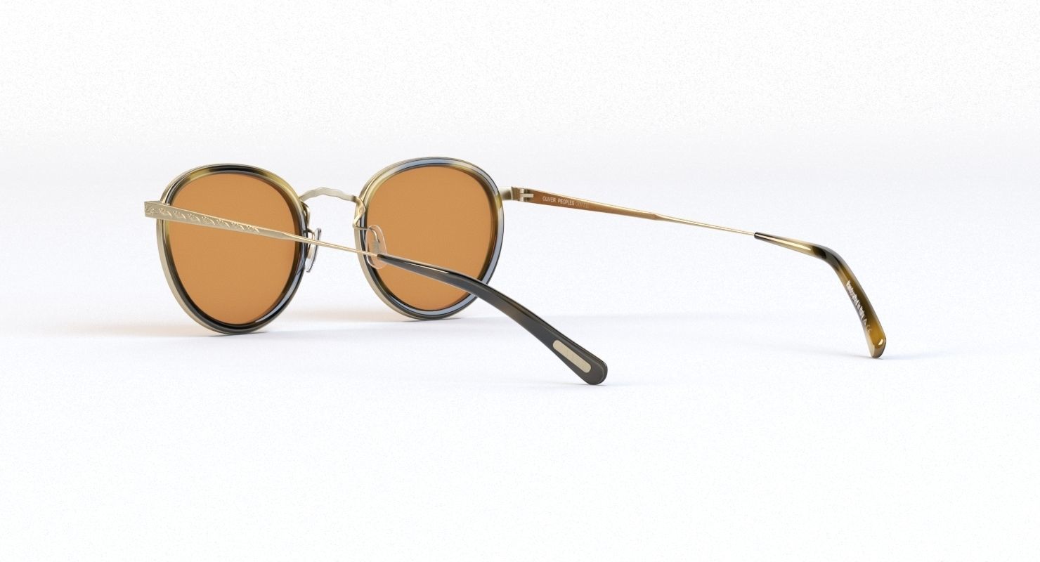 Oliver Peoples Mp 2 Sun Sunglass 3D model_6