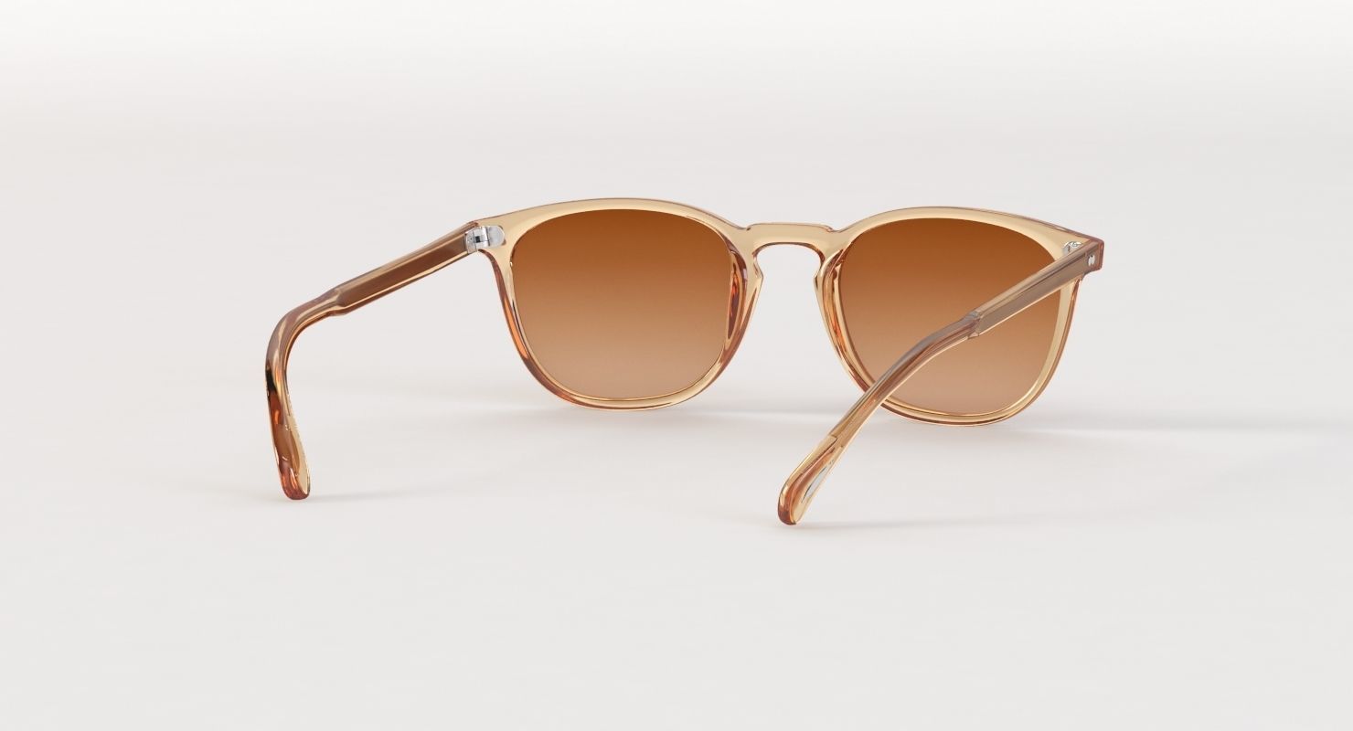 Oliver Peoples Finley Esq Sun Blush Rose Quartz Mirror Sunglass 3D model_4