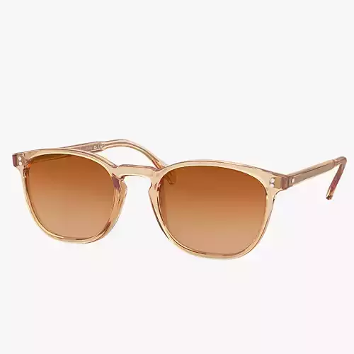 Oliver Peoples Finley Esq Sun Blush Rose Quartz Mirror Sunglass 3D model