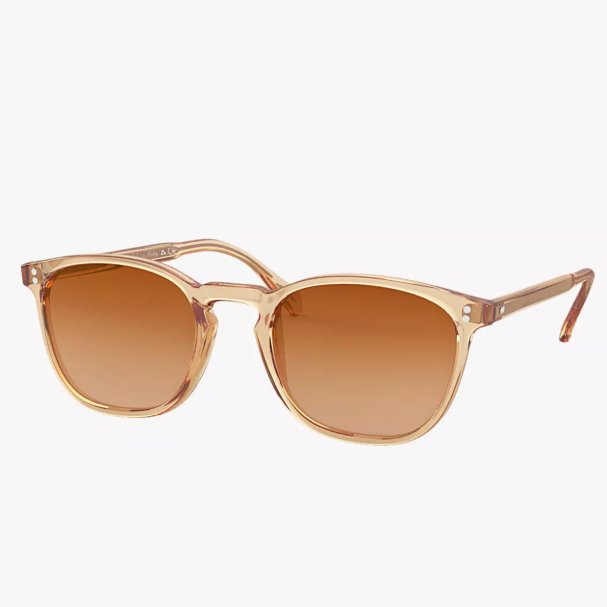 Oliver Peoples Finley Esq Sun Blush Rose Quartz Mirror Sunglass 3D model_0