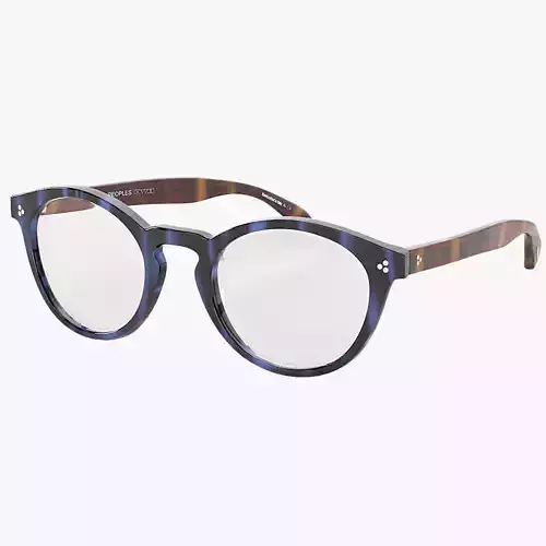 Oliver Peoples Feldman Cobalt Tortoise Dark Mahogany Optical 3D model