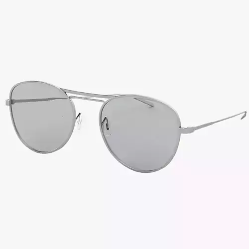 Oliver Peoples Cade Silver Blue Wash Unisex Sunglass 3D model