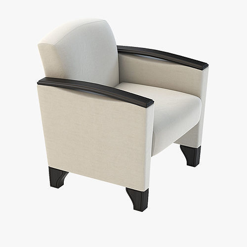 Nemschoff Cities Crosstown Medium Lounge Seating 3D model