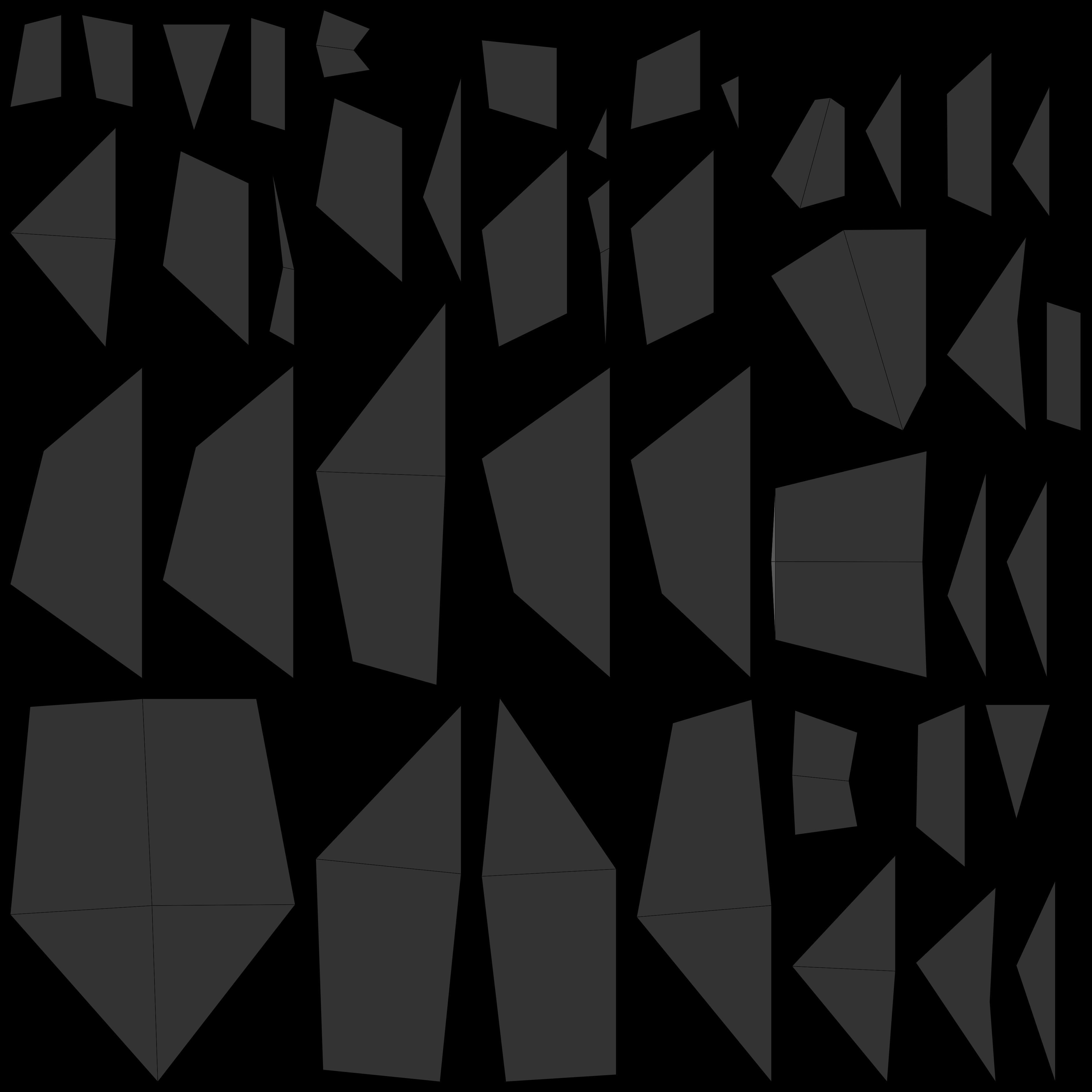 Origami Scorpion Low-poly 3D model_9