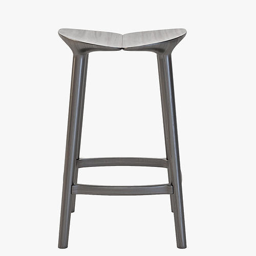Mattiazzi Osso Solid wood Kitchen Stool 3D model