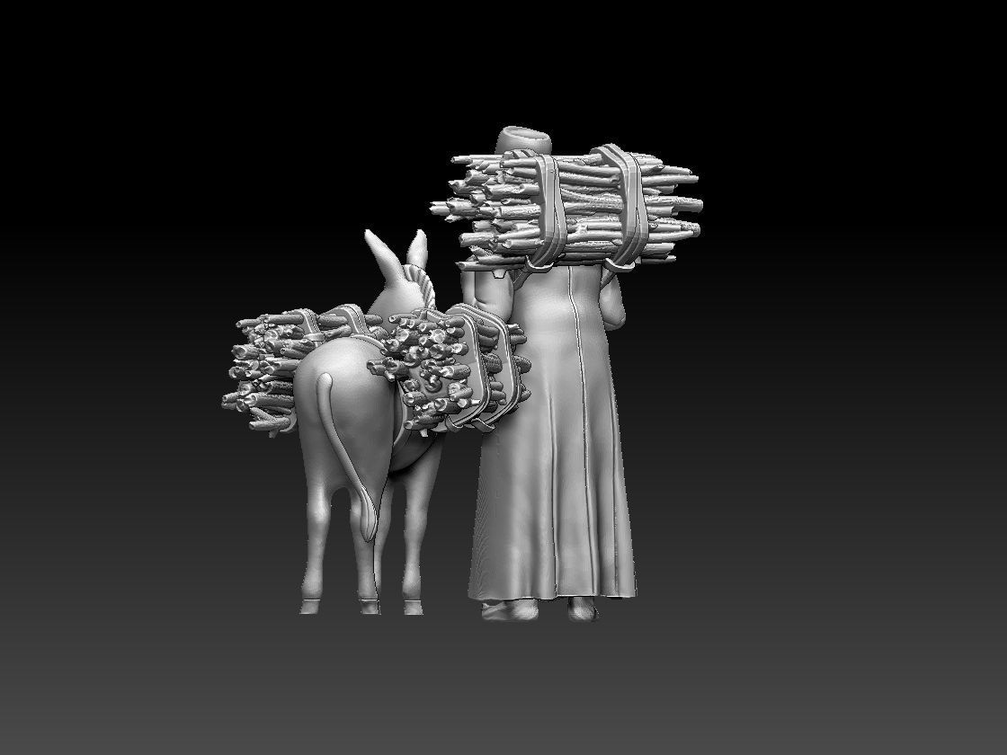 ARAB PEOPLE 3D print model_26